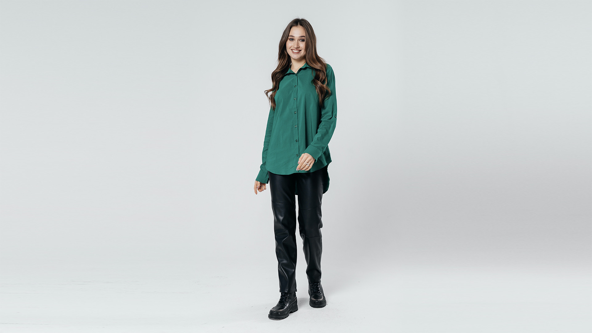 Осенние рубашки oversize